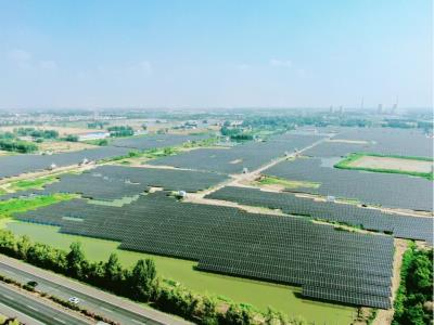 垞城礦塌陷區100MW漁光互補光伏發電EPC項目