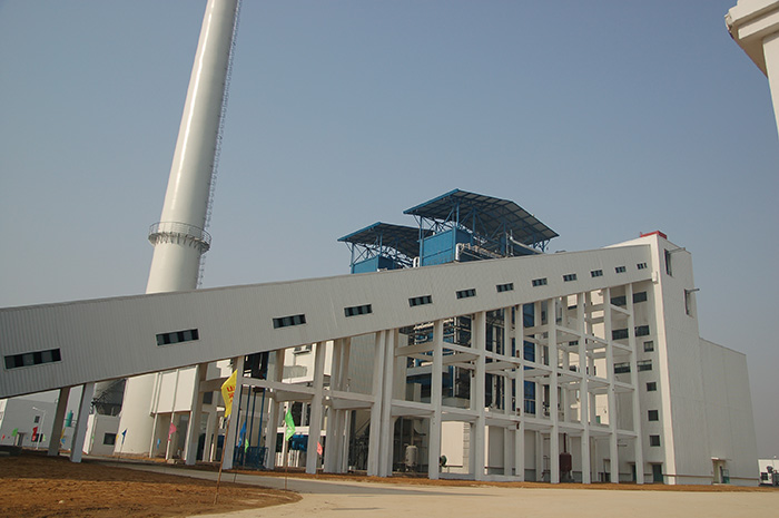 中節能（宿遷）生物質能發電2×75TH秸稈焚燒爐及2×15MW機組建筑安裝工程